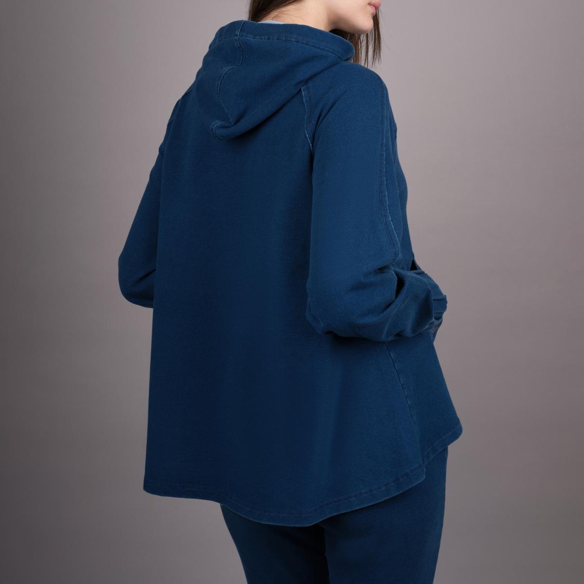 DG2 by Diane Gilman Knit Flex Crystal Trimmed Swing Jacket | HSN