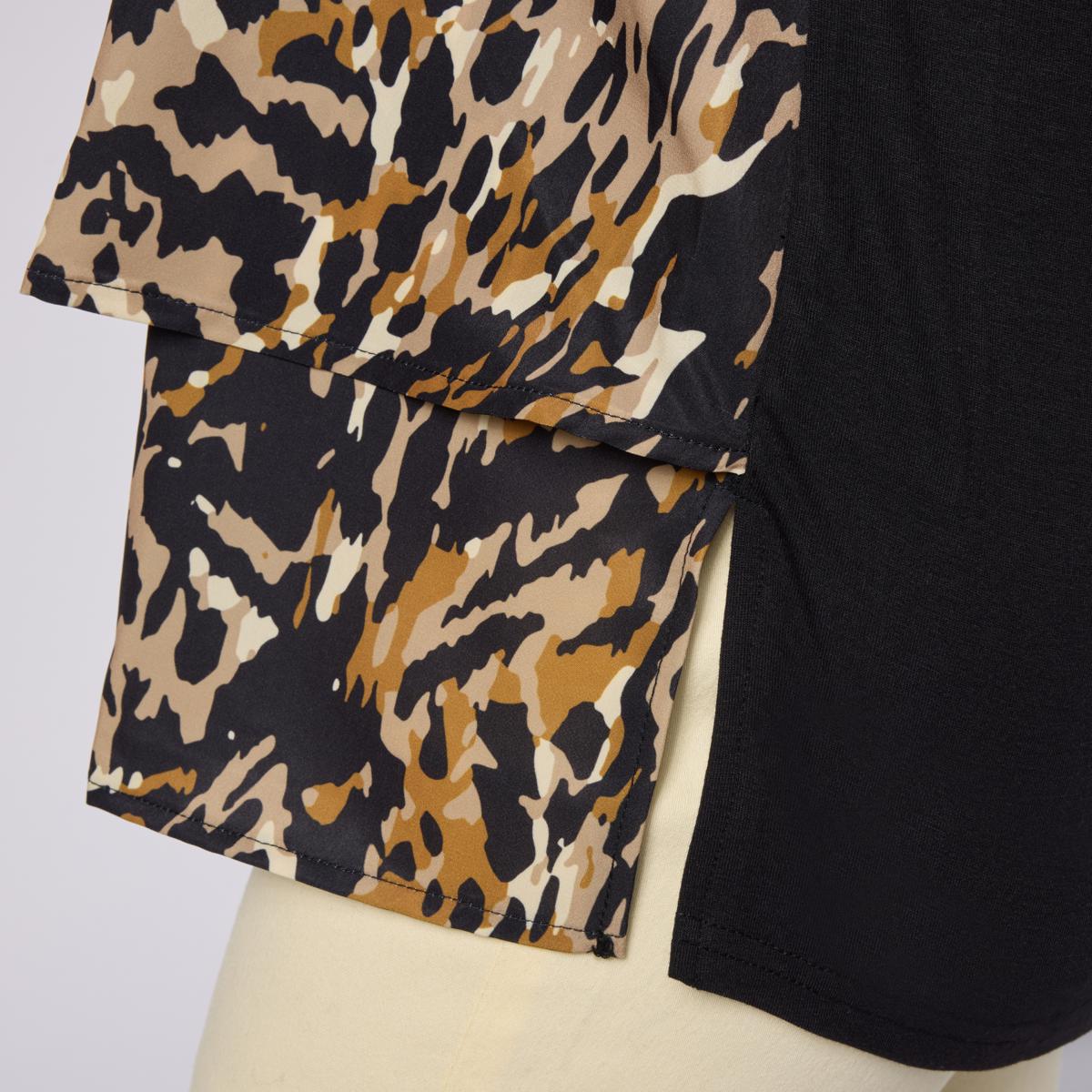DG2 by Diane Gilman Printed Mixed Media Easy Tank | HSN