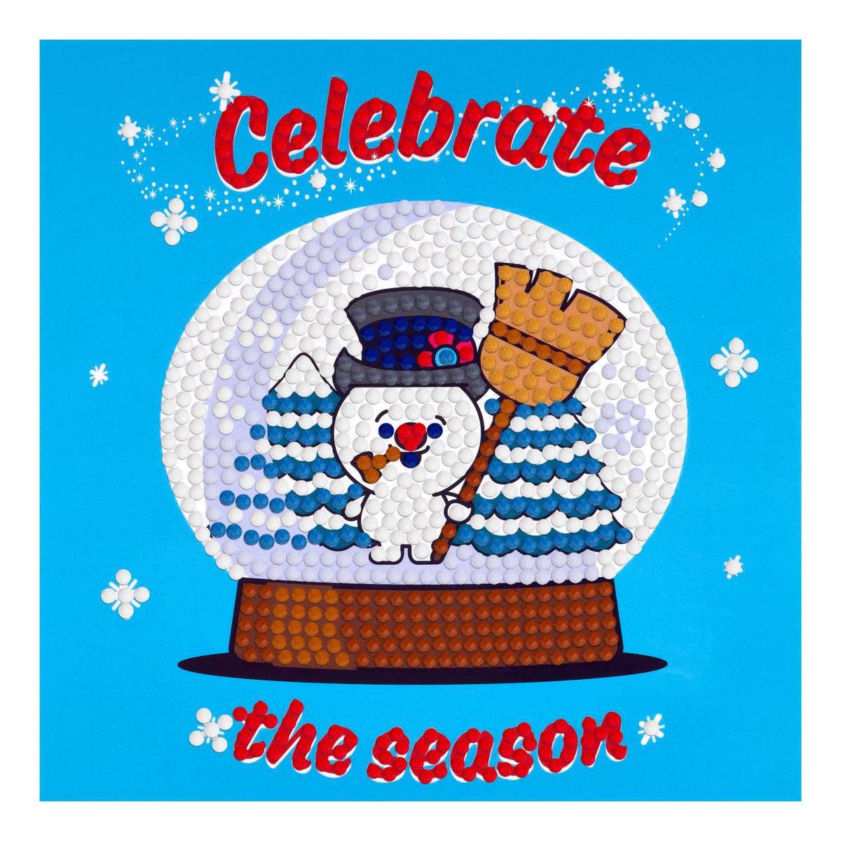 Diamond Art Club 3-Card Holiday Kit | HSN