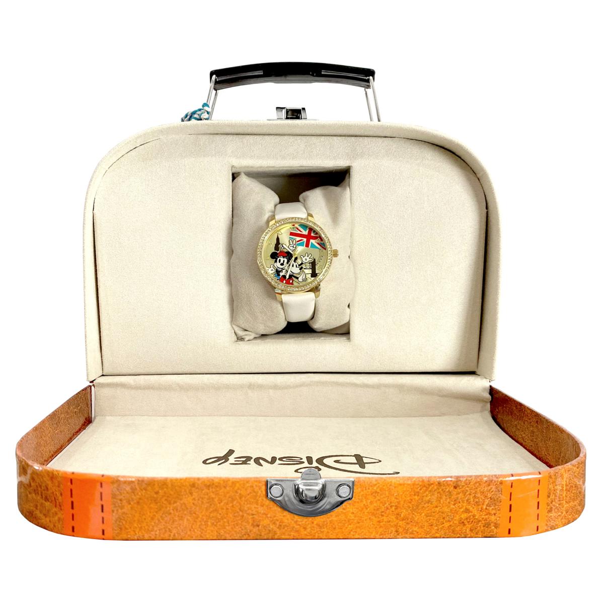Disney Mickey & Minnie Special Edition Travel Watch with Suitcase