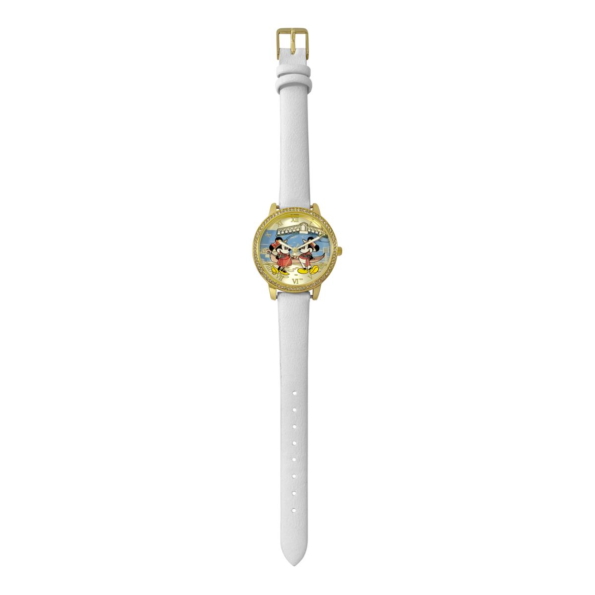 Disney Special Edition Mickey and Minnie Travel Theme Watch | HSN