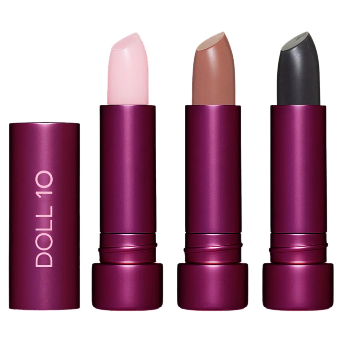 Doll 10 Lip Service 3-piece Tint and Shine Collection | HSN