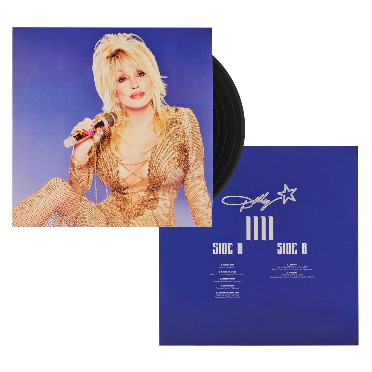 Dolly Parton Rockstar Album 4LP Vinyl