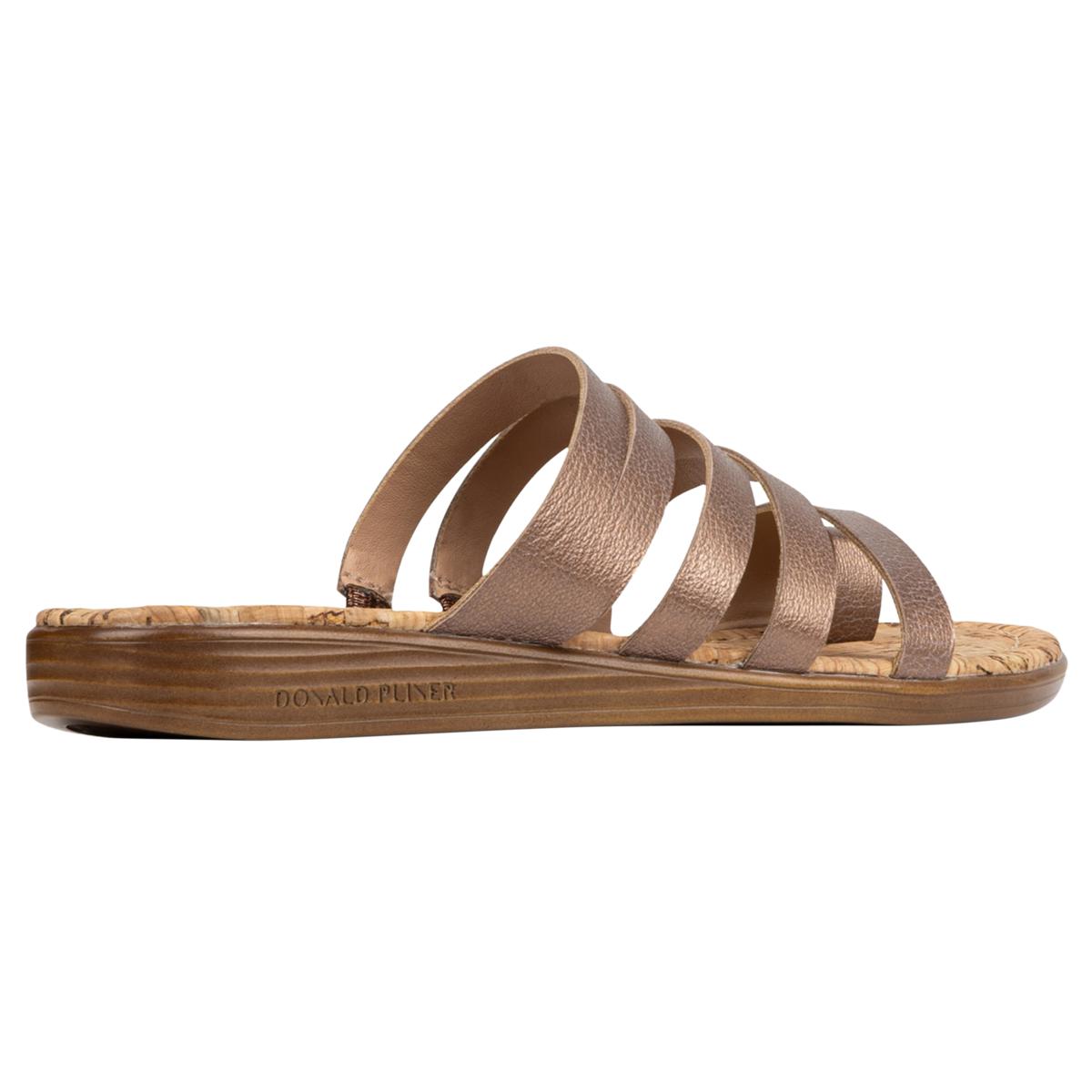 Donald Pliner Grinda Strappy Leather Toe Loop Sandal | HSN