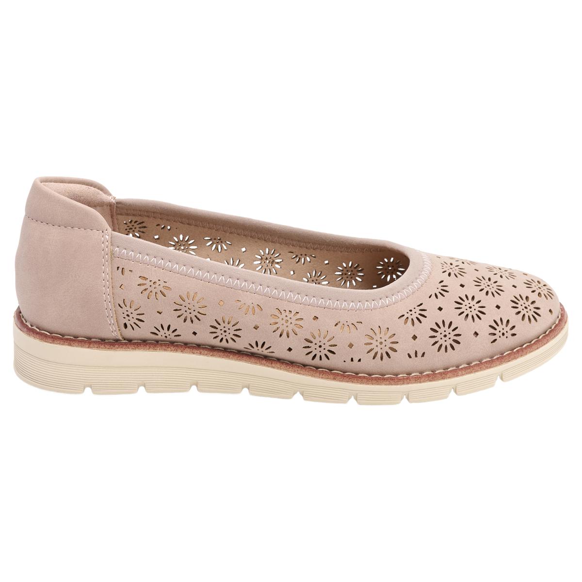 easy spirit Keliann Slip-On Casual Flat - Black - Size 8 1/2-w