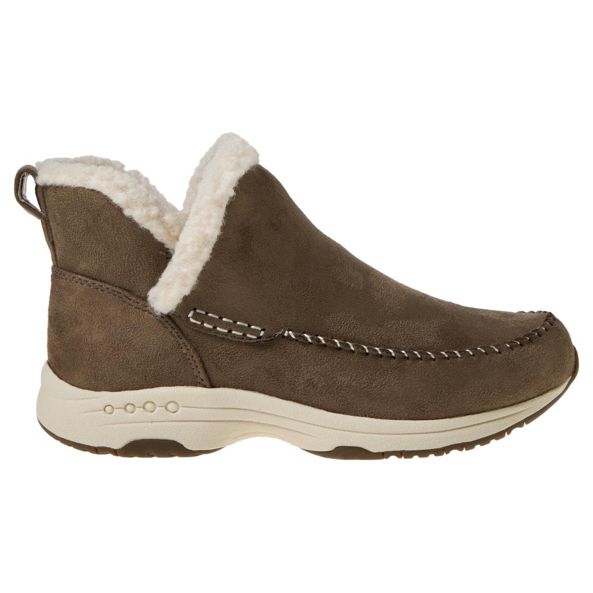 Easy Spirit Brown Suede Ankle Boots with Side Zipper size 9 Women main image 3