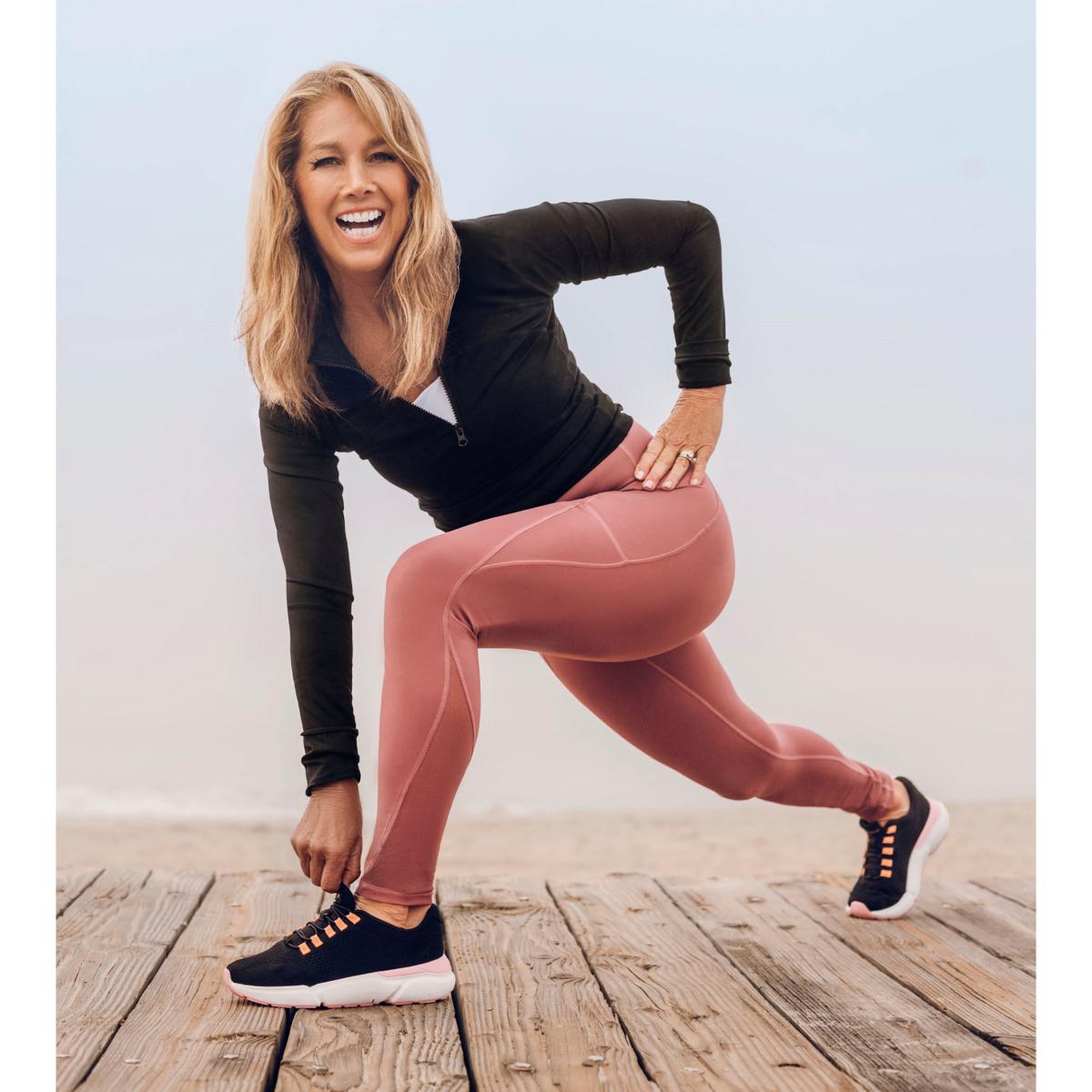easy spirit x Denise Austin Leela Walking Sneaker - 23370441