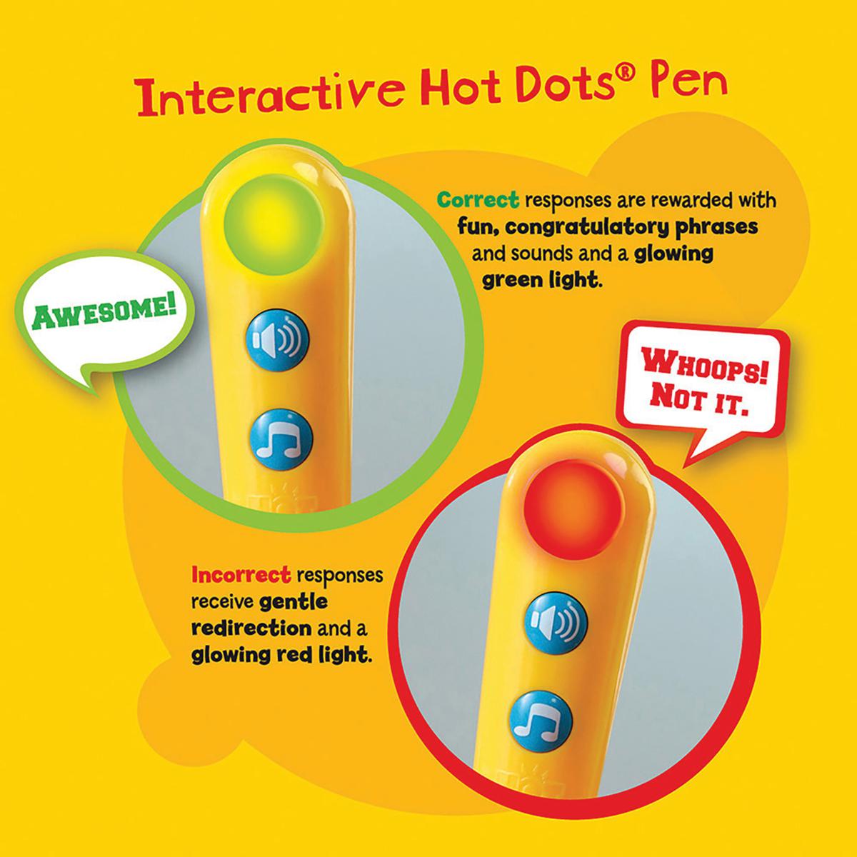 Hot Dots Jr. Grade 1 Math Set w/ Pen by Educati onal Insights