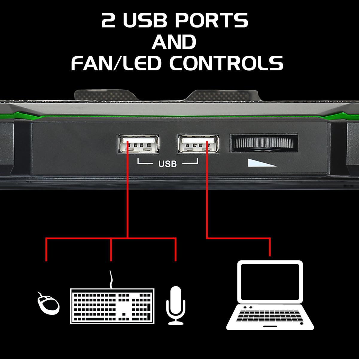 enhance cryogen laptop cooling pad