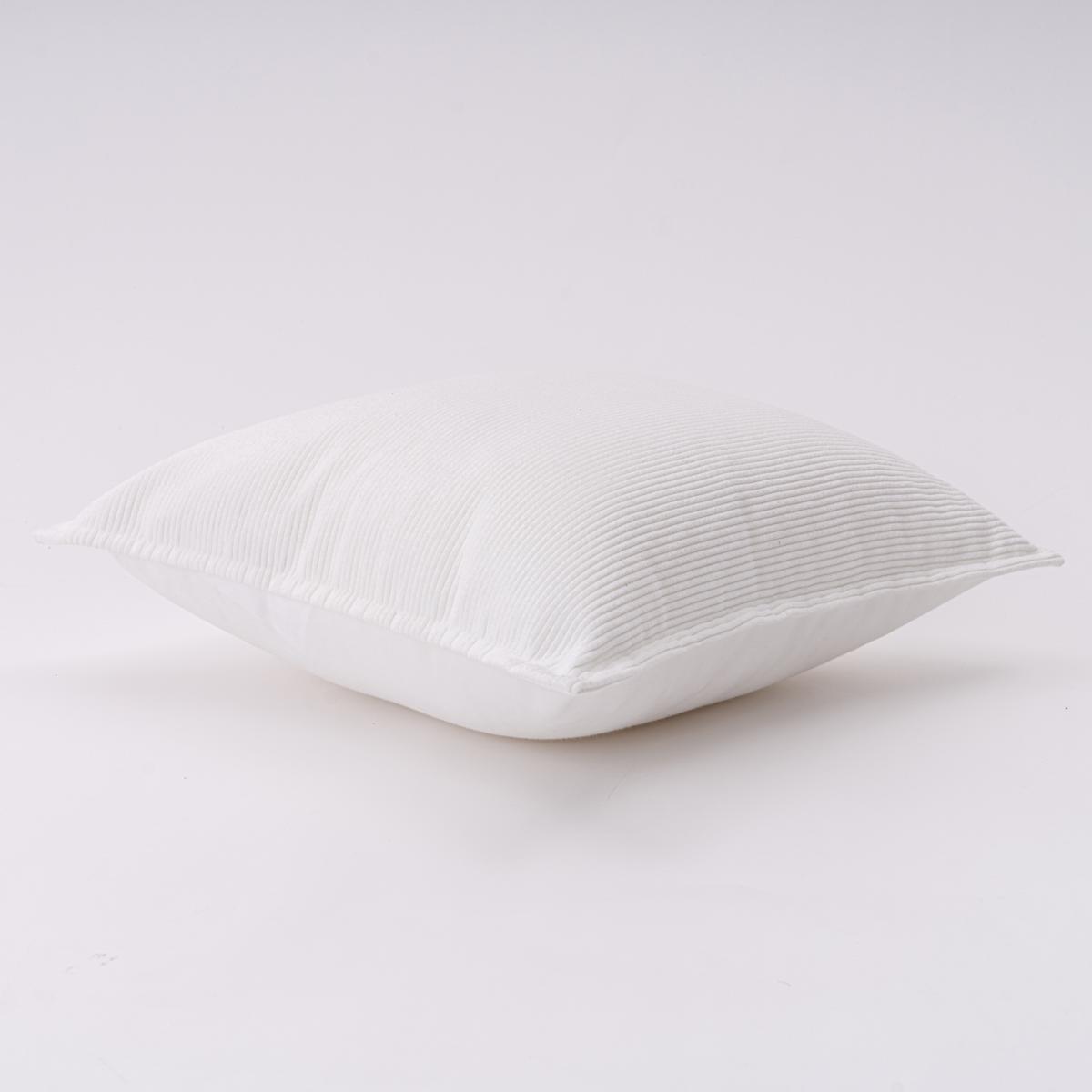 Evergrace Corde DuRoi Ribbed Pillow - White