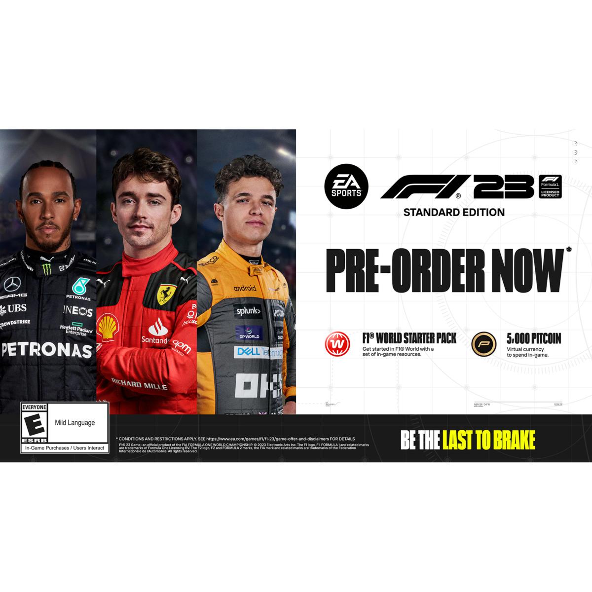 F1 2023 STANDARD EDITION - PS5 CUENTA PRIMARIA