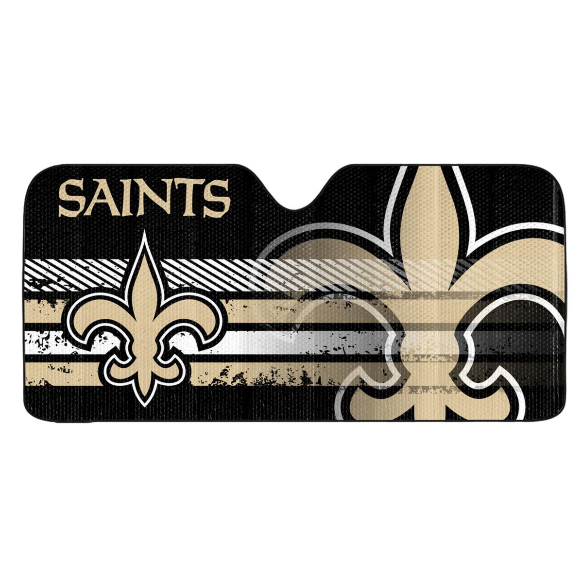 FANMATS NFL- New Orleans Saints Sports Grip Steering Wheel Cover at