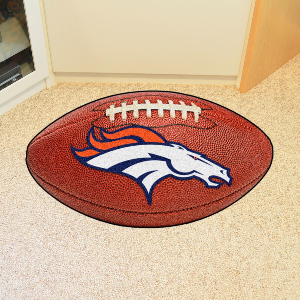 Denver Broncos Ticket Runner Fanmats Sports Licensing