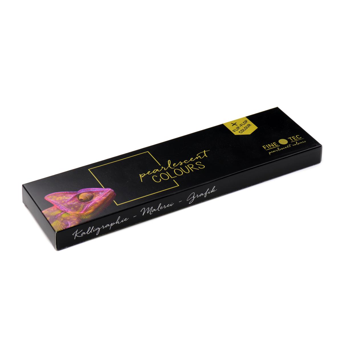 Finetec® Artist Pearlescent Watercolor Paint 6-Color Warm