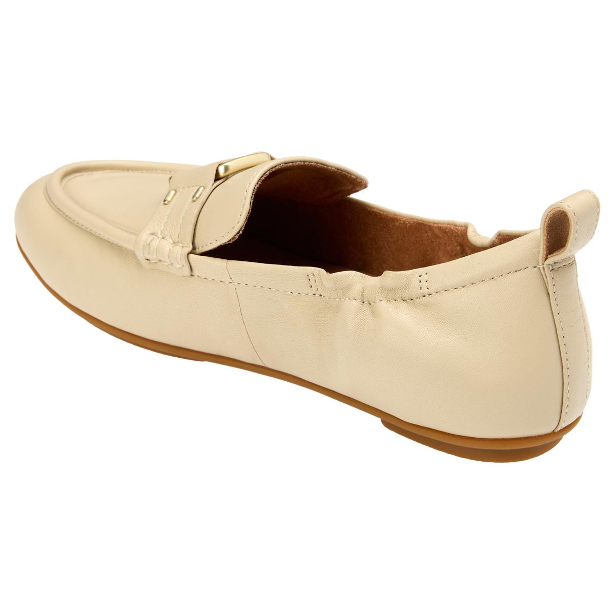 FitFlop Allegro Stud-Buckle Leather Loafers 23057940 HSN