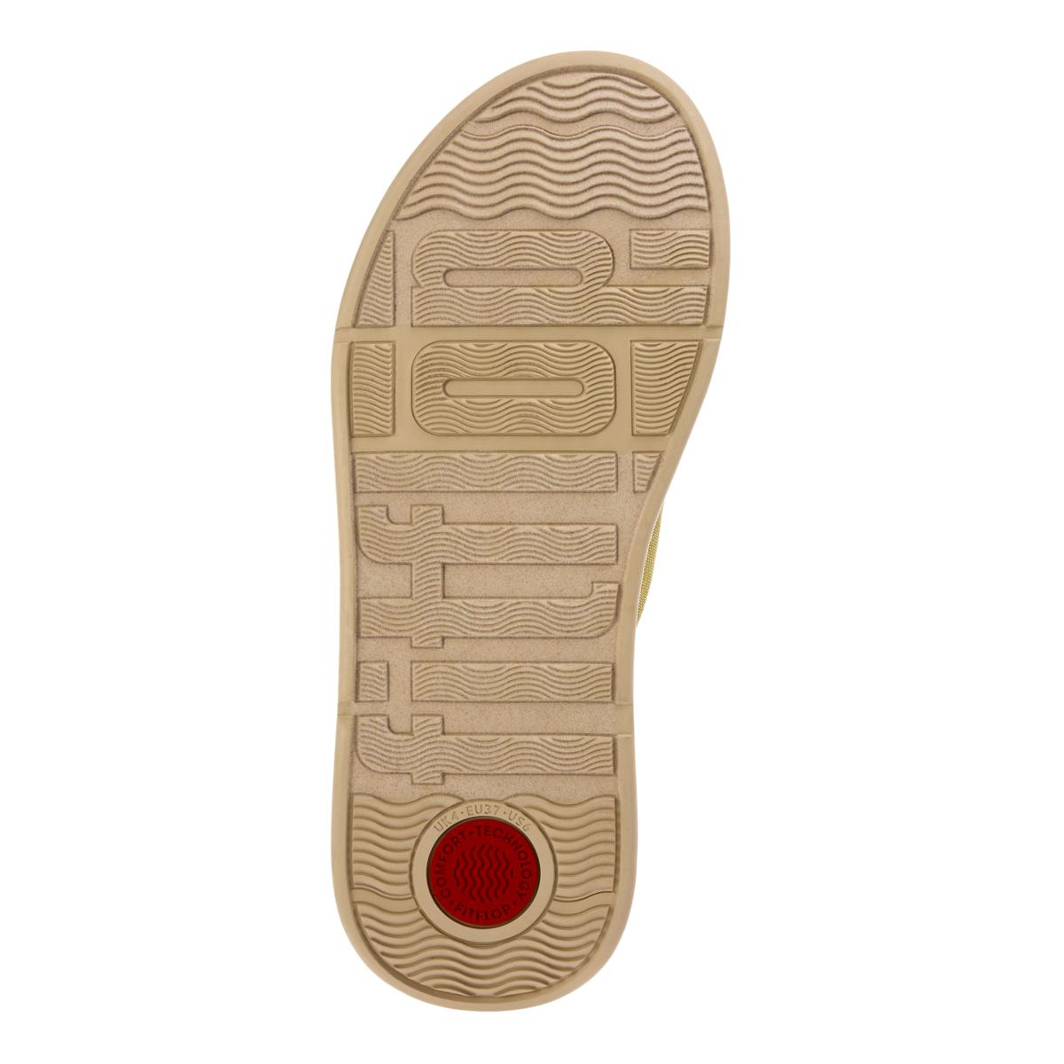 FitFlop® F-Mode Buckle Shimmerlux Flatform Sandals - 21885159 | HSN