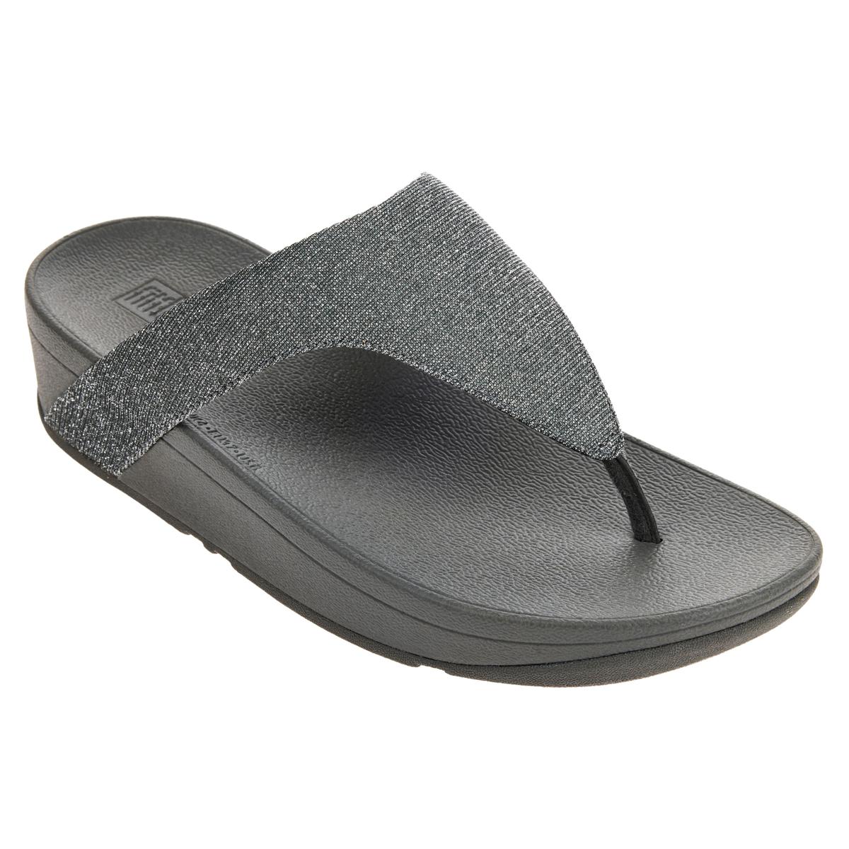 Fabric toe post flip flops online