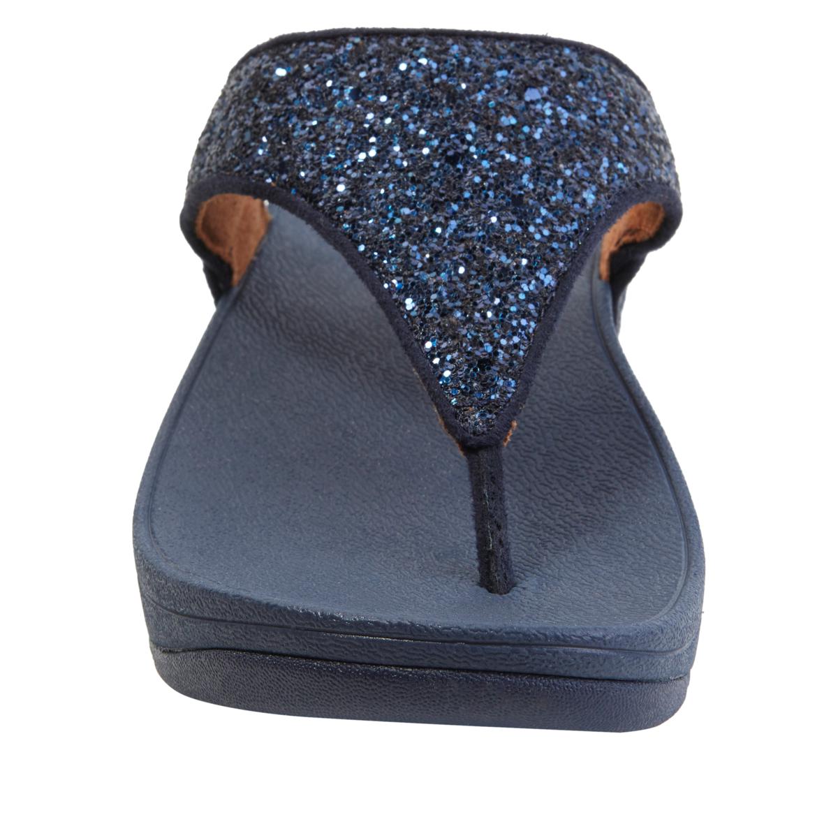 FitFlop Lulu Glitter Toe-Thong Sandal