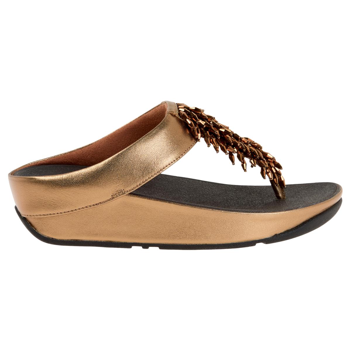 FitFlop Rumba Beaded Toe Post Sandal - 9881754 | HSN