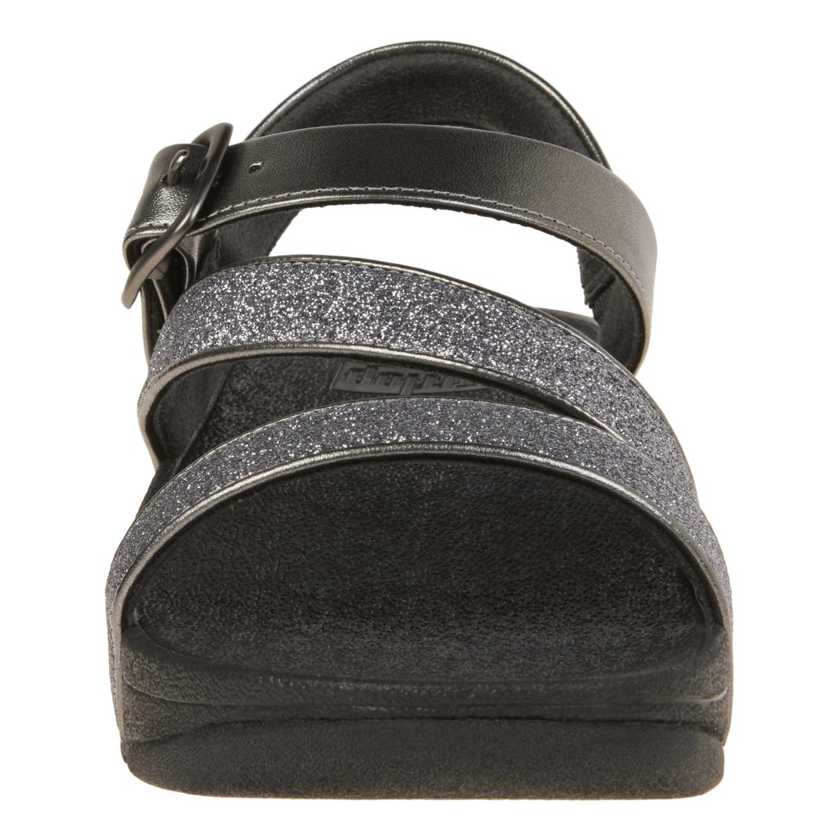 サンダル・ミュール The Skinny II Back-Strap Sandals for Women FitFlop Skinny II Glitterdust Z-Strap Sandals - 23403050 | HSN
