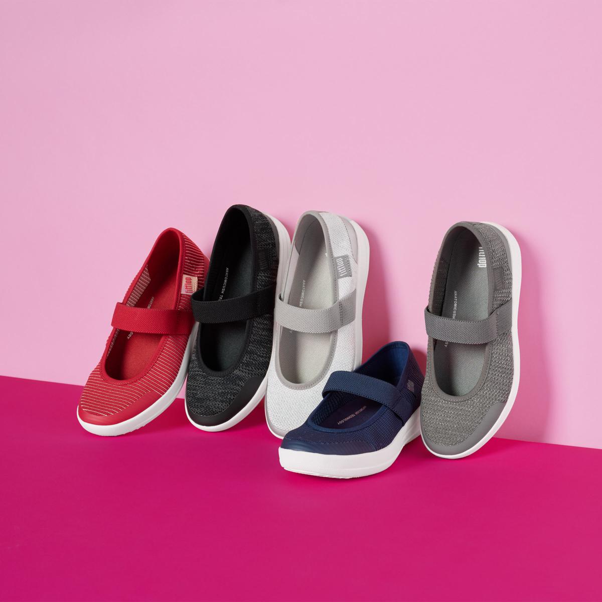 FitFlop Uberknit Mary Jane Slip-On Sneaker | HSN