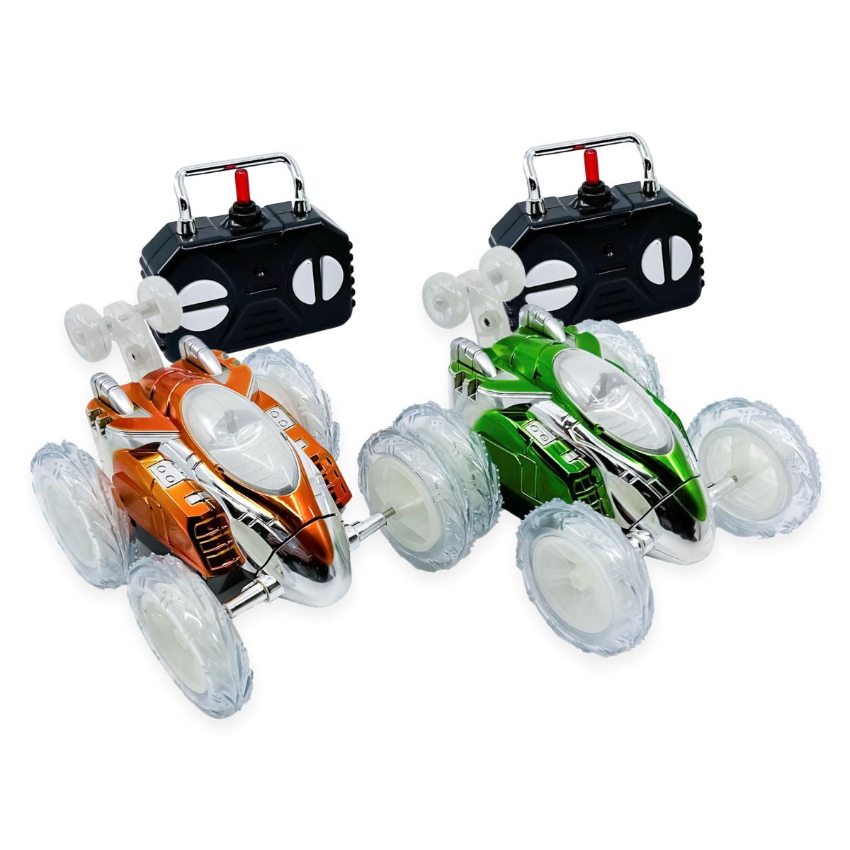 Easy to Use RC Stunt Car With Lights by Flipo All Ages Flipo