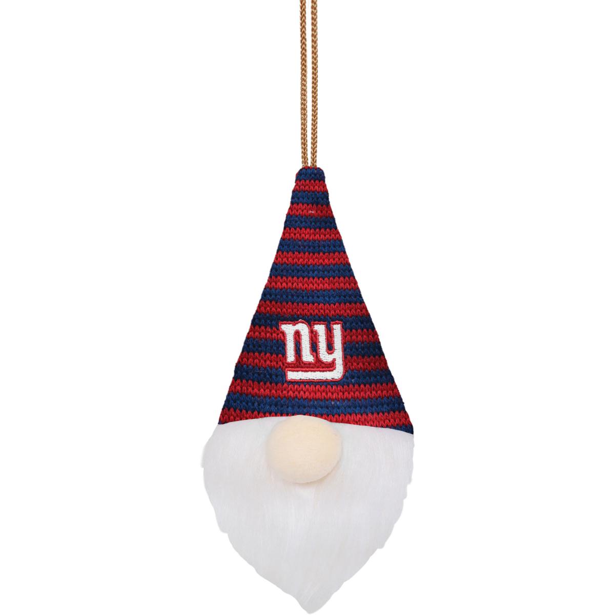 New York Giants Cropped Logo Light Up Knit Beanie FOCO