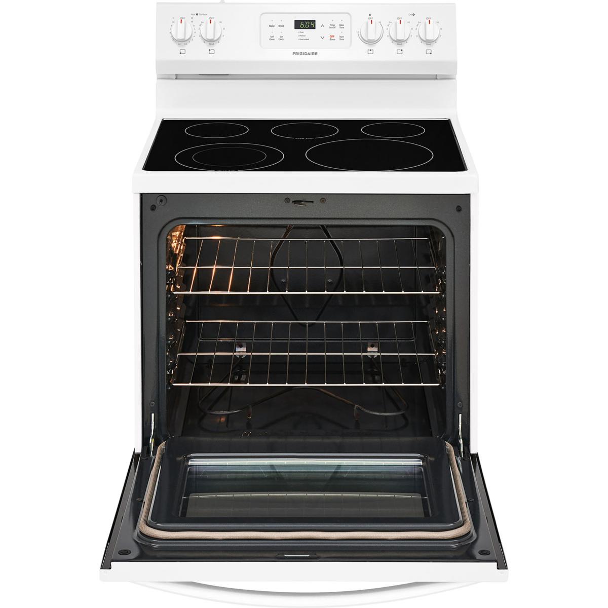 Frigidaire 24-inch Freestanding Electric Range with Ready-Select® Cont