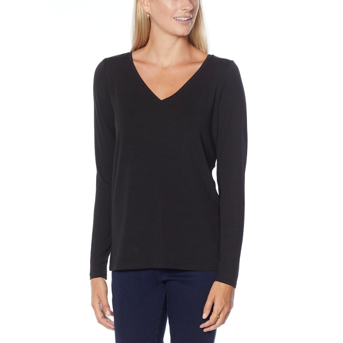EcoLuxe Jersey Knit Long-Sleeve Tees 