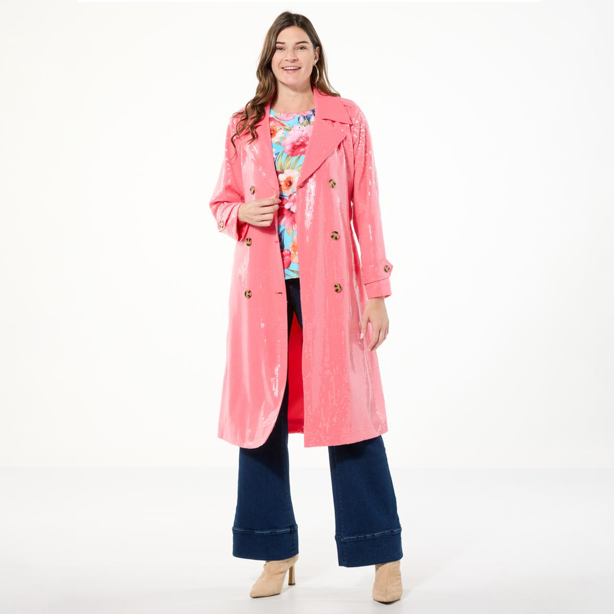 Giulianaページ G by Giuliana Black Label Stretch Twill Trench Coat