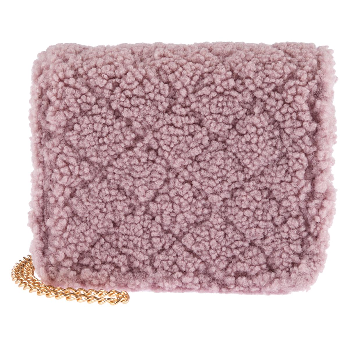 G by Giuliana Black Label Faux Fur Clutch