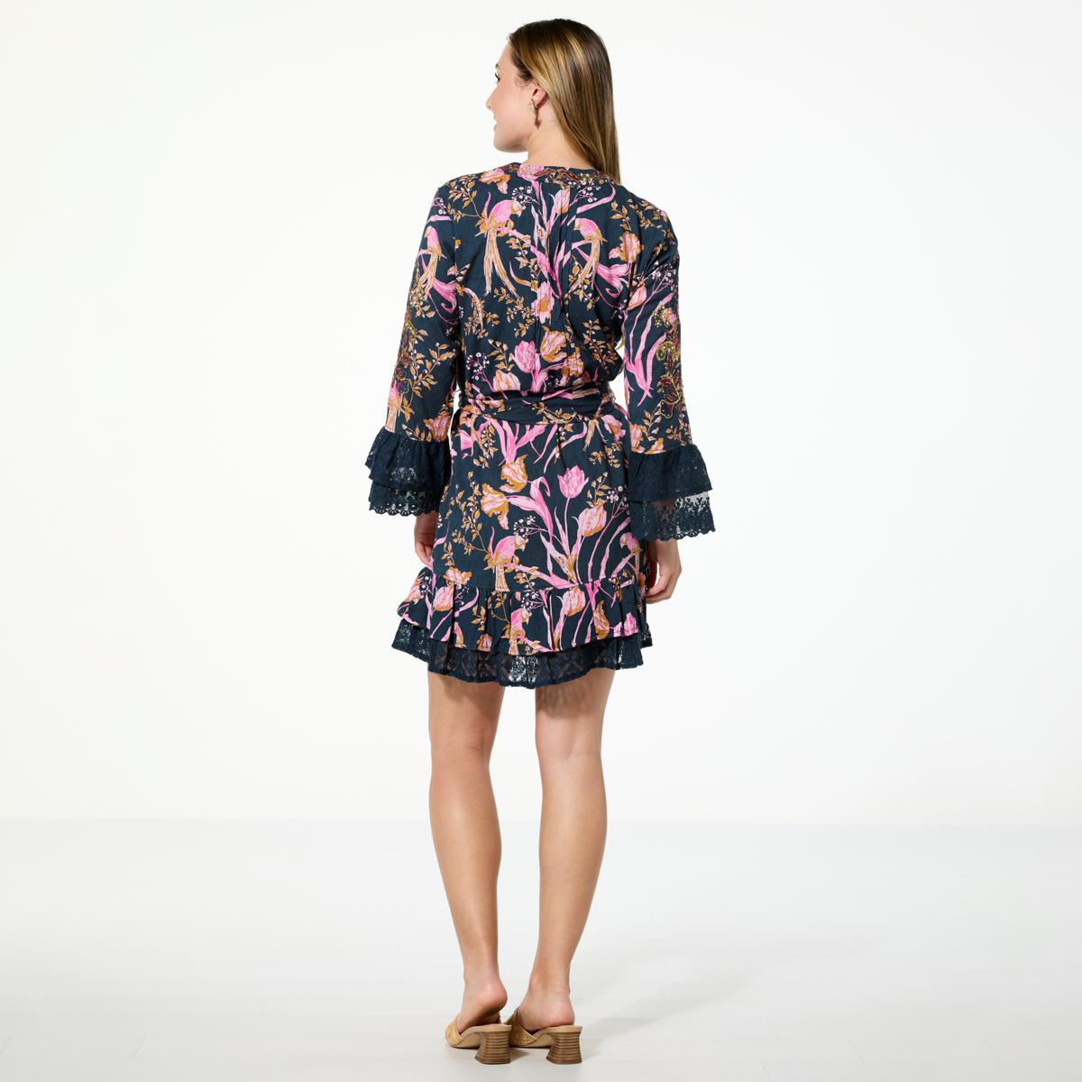 G by Giuliana Black Label Woven Embroidered Dress with Tiered Skirt - Red - Size X-Large G by Giuliana Black Label Woven Embroidered Dress with Tiered Skirt - Red - Size X-Large