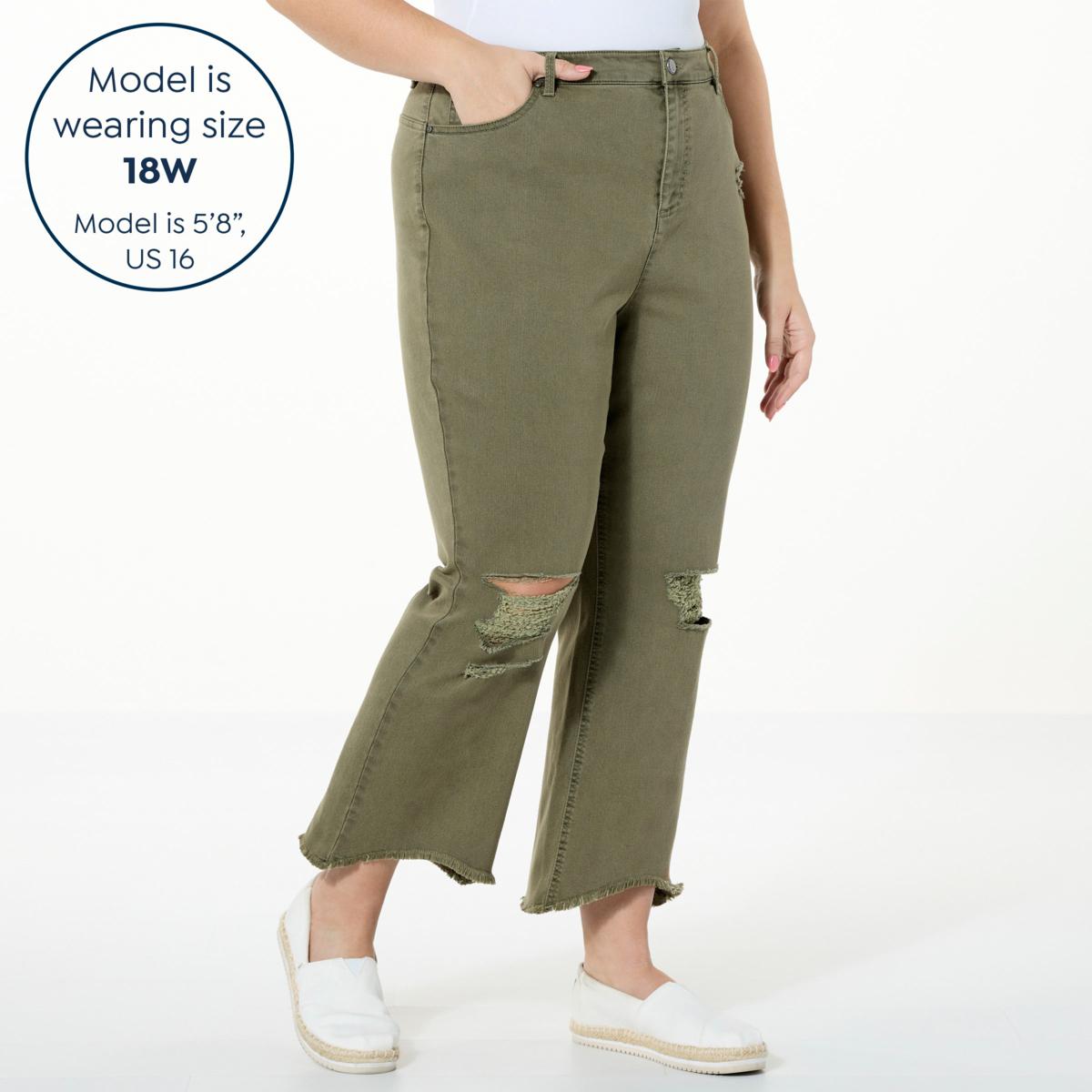 Crop sale kick pants