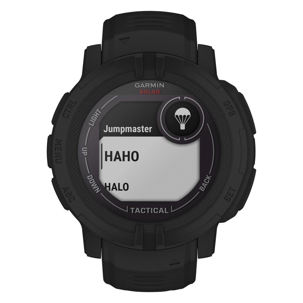 Garmin Instinct 2 Solar Tactical Edition GPS Smartwatch - Black