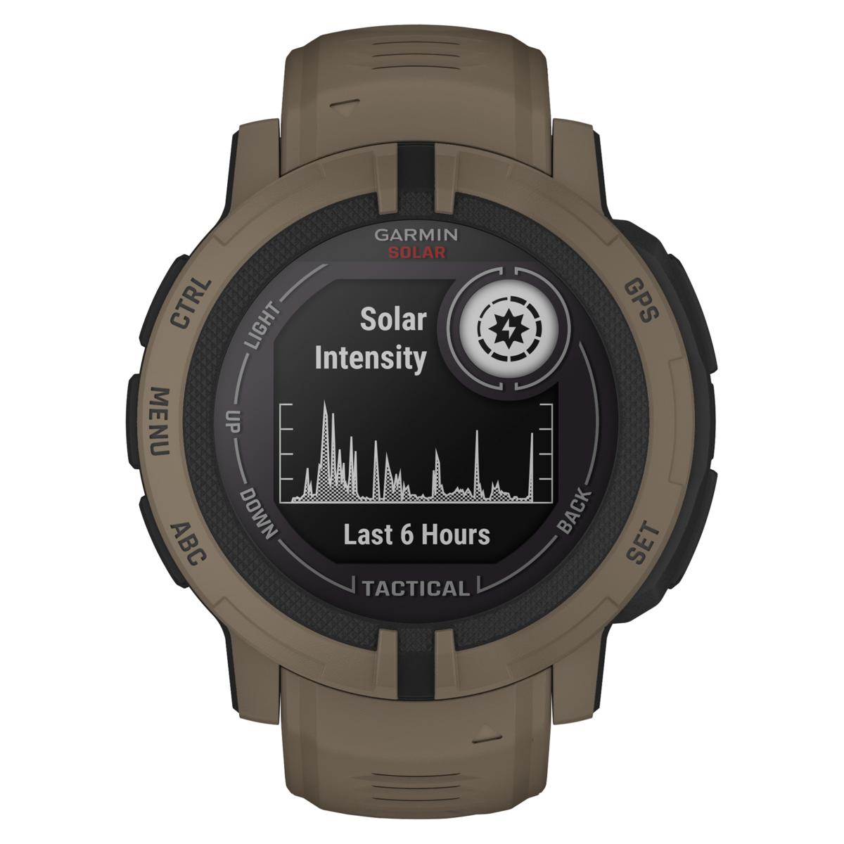 Garmin Instinct 2 Solar Tactical Edition GPS Smartwatch Coyote Tan