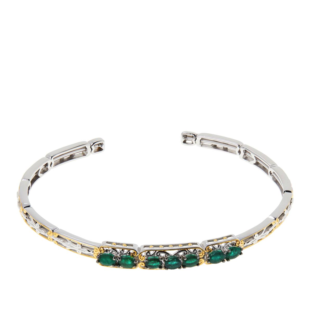 Gems by Michael Gemstone Flexible Stacking Cuff