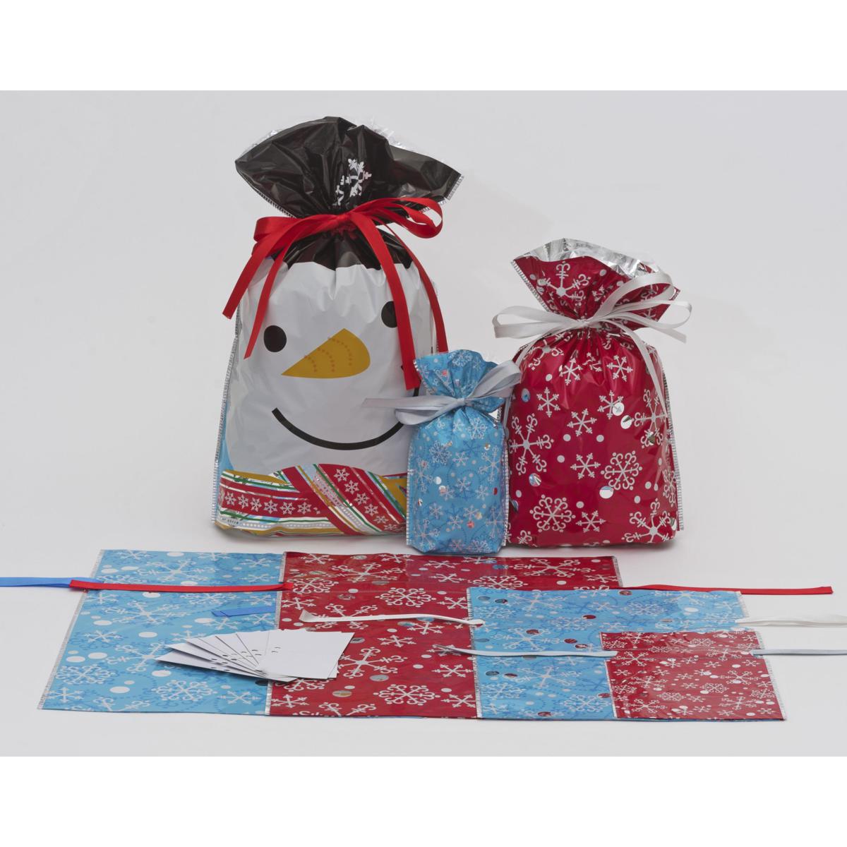 Giftmate 14Piece Drawstring Winter Gift Bag Set 9819973 HSN