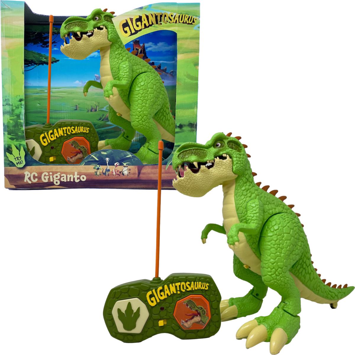 Gigantosaurus: RC Giganto - Green Dinosaur Action Figure RC Toy | HSN