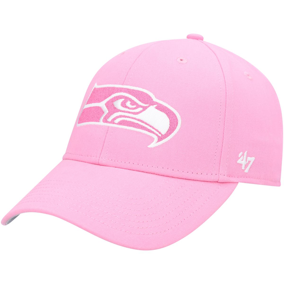 Girls Youth Pink Dallas Cowboys Structured Adjustable Hat