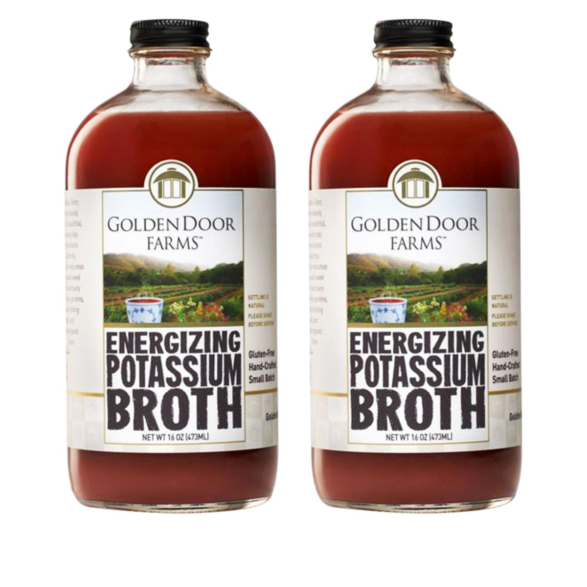 Golden Door Energizing Potassium Broth 2pack 9606455 HSN