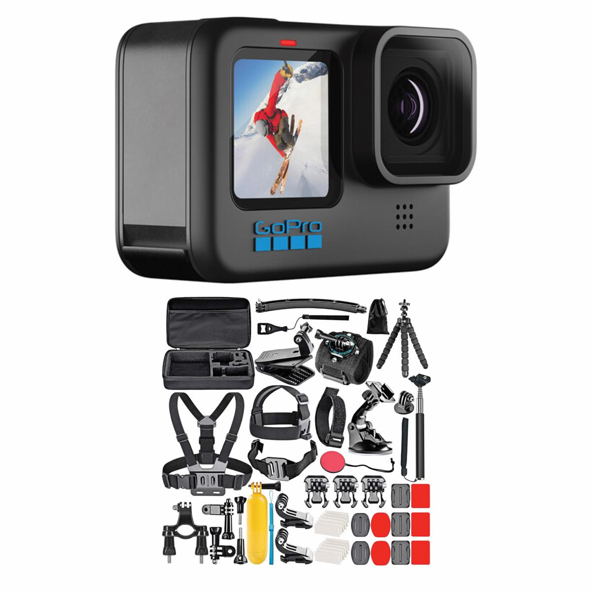 安い新品GoPro HERO10 Black with special bundle アクションカメラ・ウェアラブルカメラ