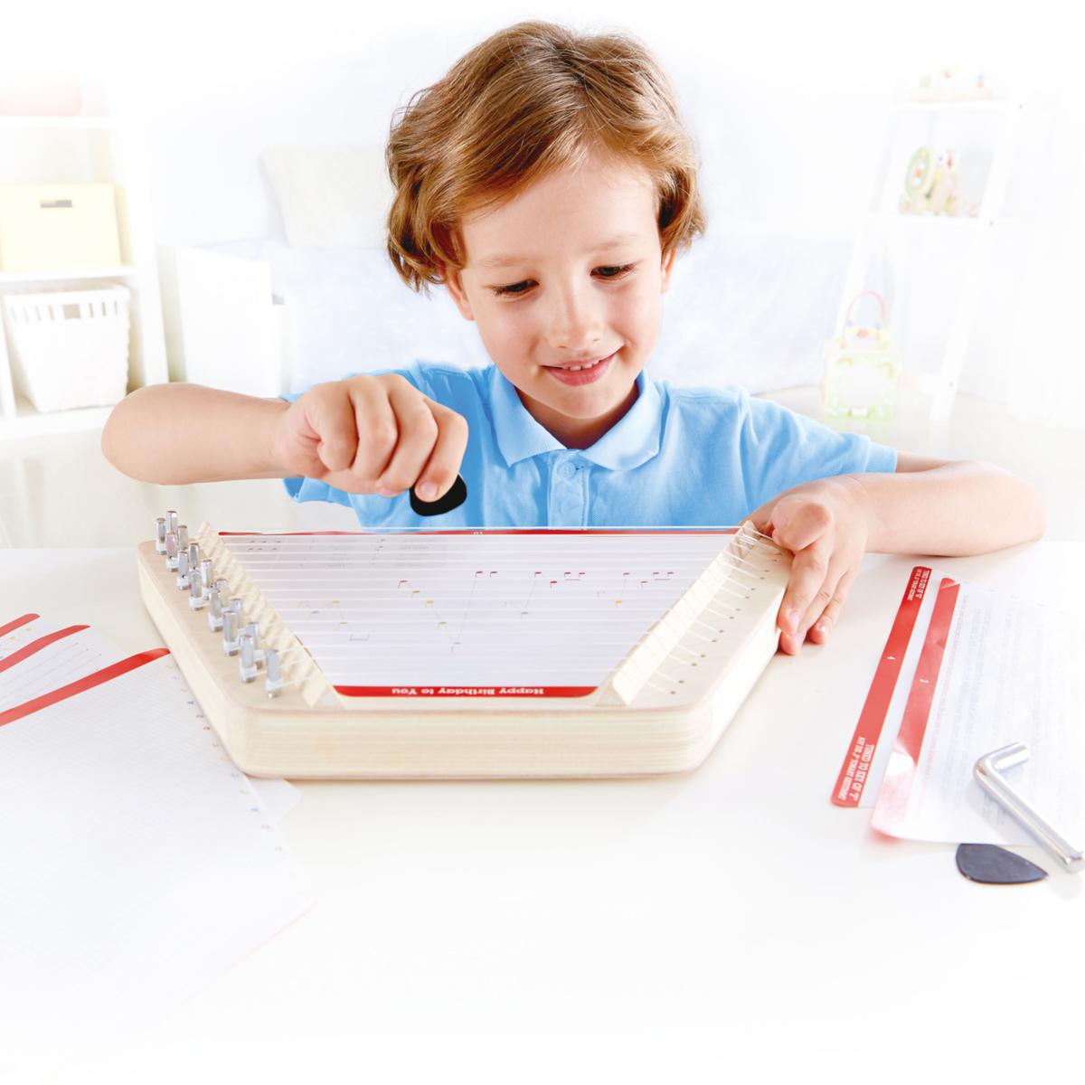 Hape Happy Harp - Kid's Wooden Musical Instrument | HSN