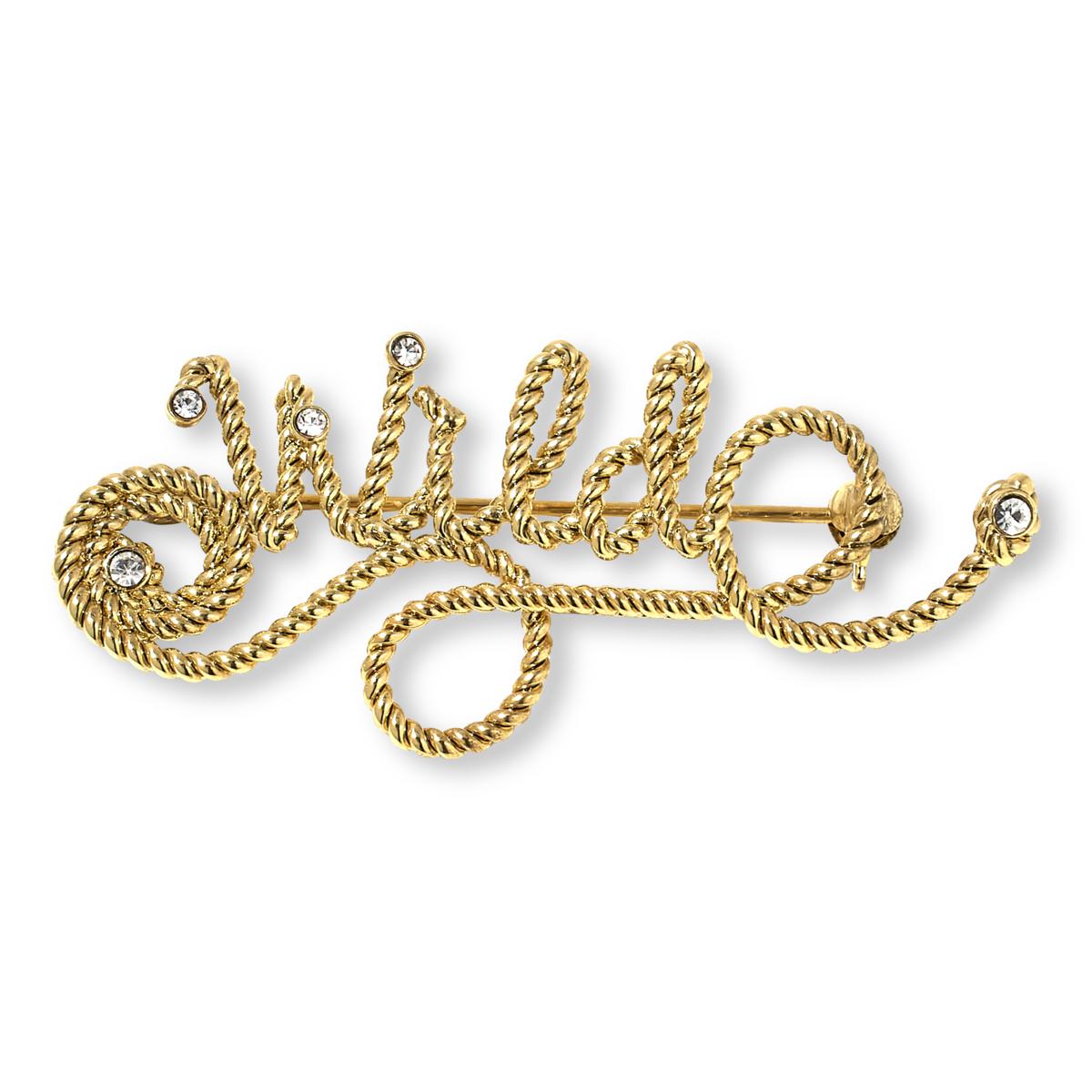 Heidi Daus Wild Crystal-Accented Lasso Pin - 23485362 | HSN