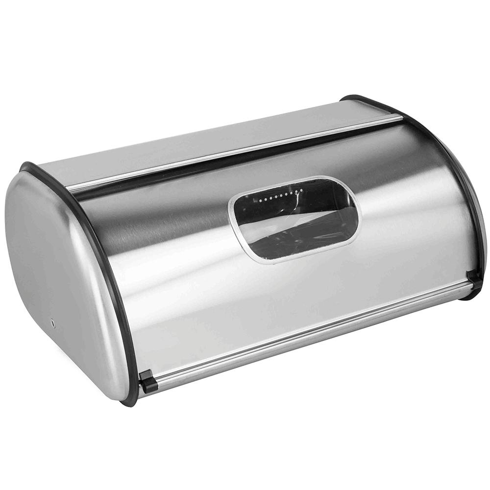 Home Basics Stainless Steel Bread Box Silver 20429317 Hsn