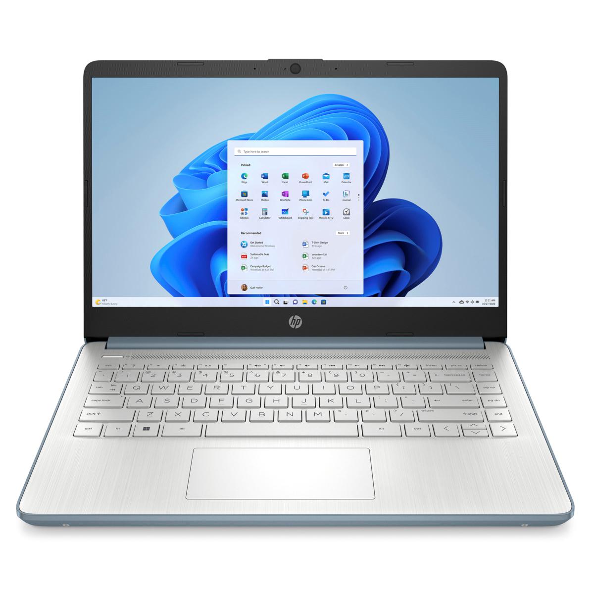 (未使用･未開封品)　14" Ci36100 4G 128SSD W10P qdkdu57 HP 14” Intel 4GB RAM 128GB SSD Laptop w/Office & Mouse