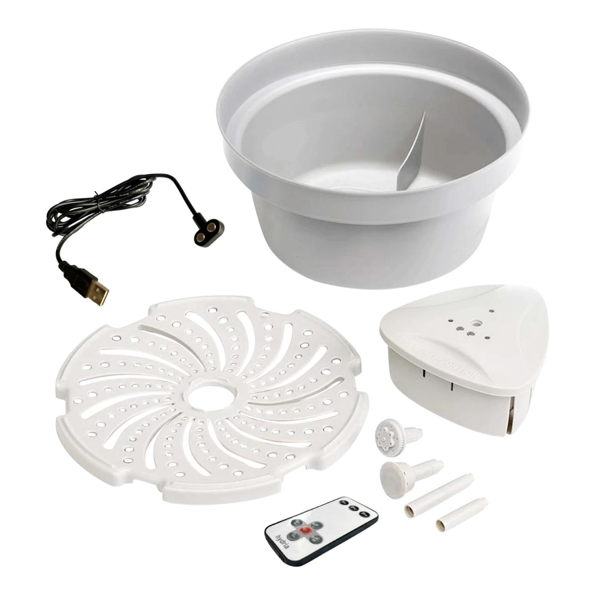 Hydria Rechargeable Water Fountain Kit 22994607 HSN