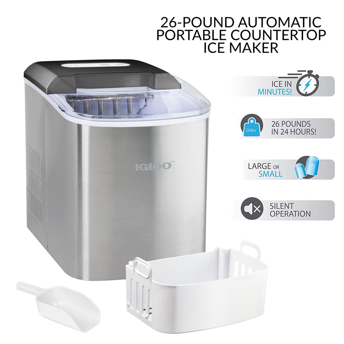 igloo portable countertop ice maker reviews