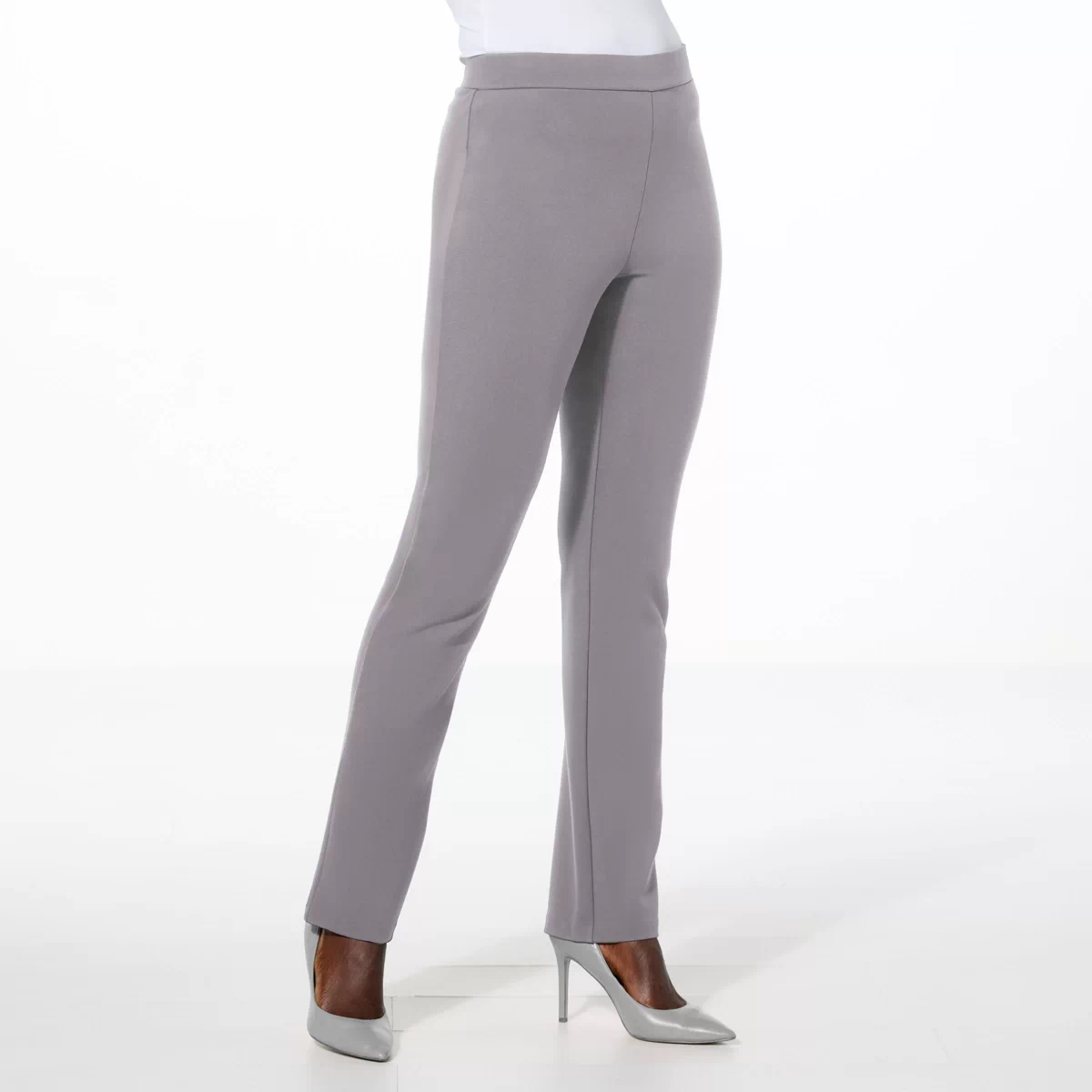 IMAN Global Chic Straight Leg Ponte Pant - 23120213 | HSN