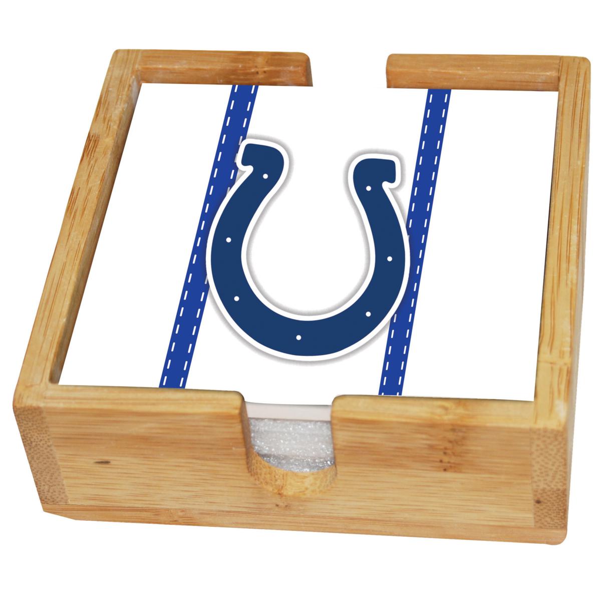 Indianapolis Colts Team Uniform Coaster Set 21636400 HSN