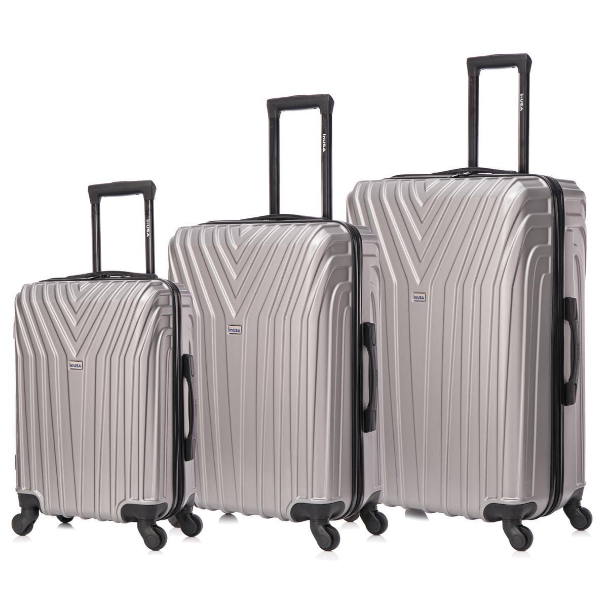 InUSA Vasty Lightweight Hardside Spinner 3pc Set | HSN